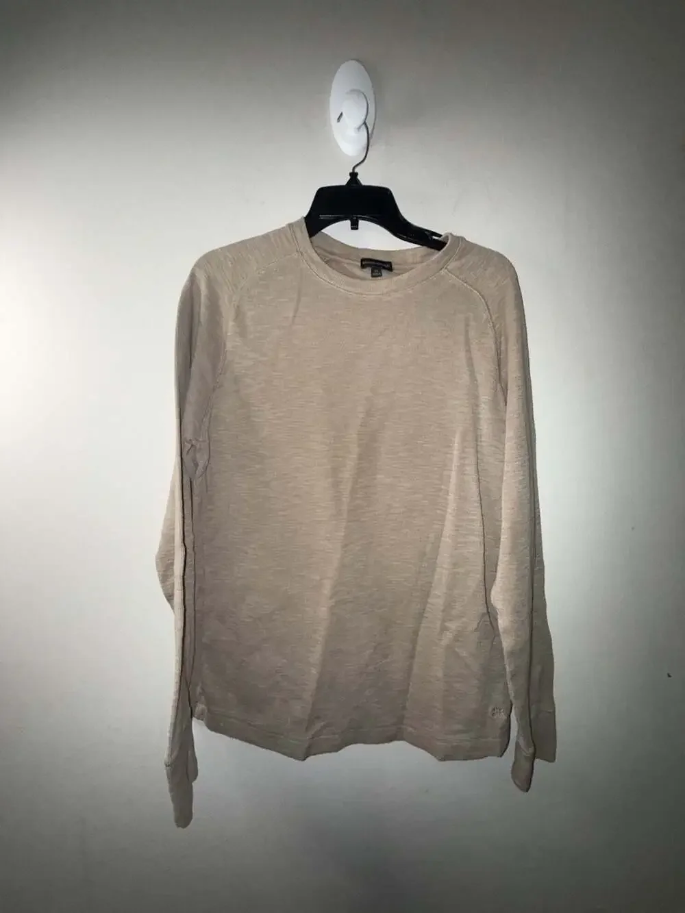 Banana Republic Long Sleeve Cotton Blend Crew Neck Thermal Sweater